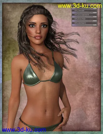 3D打印模型Genesis 8 Female Mixed Morph Kit的图片