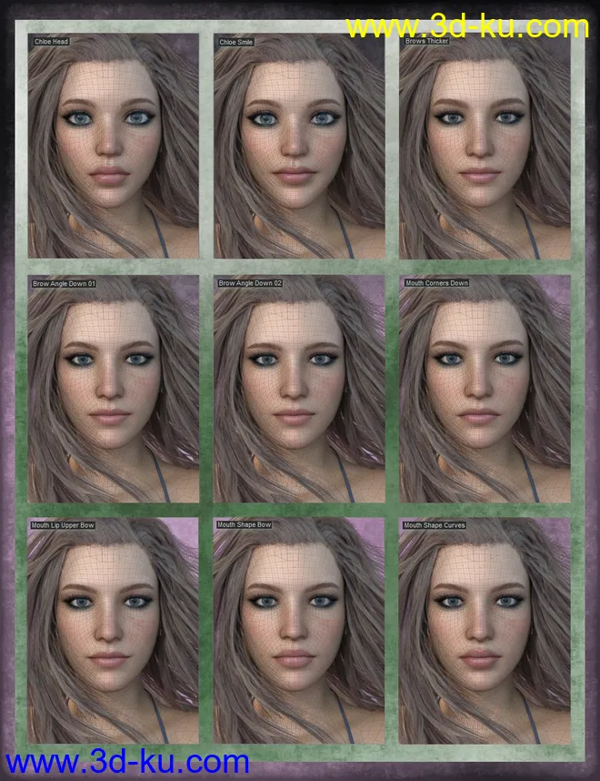 Genesis 8 Female Mixed Morph Kit模型的图片5