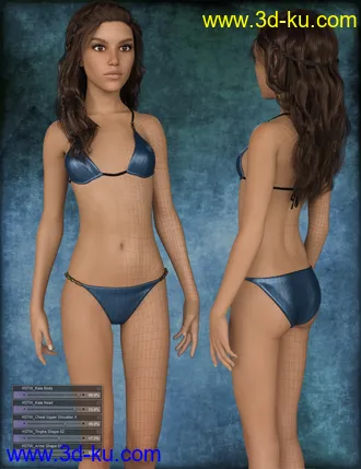3D打印模型Genesis 8 Female Mixed Morph Kit的图片