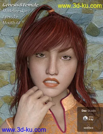 3D打印模型Genesis 8 Female XprssnMagic的图片