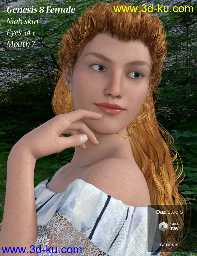 Genesis 8 Female XprssnMagic模型的图片6