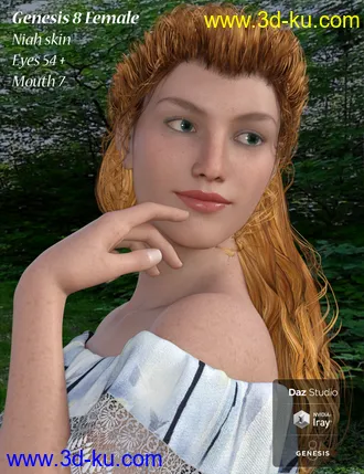 3D打印模型Genesis 8 Female XprssnMagic的图片