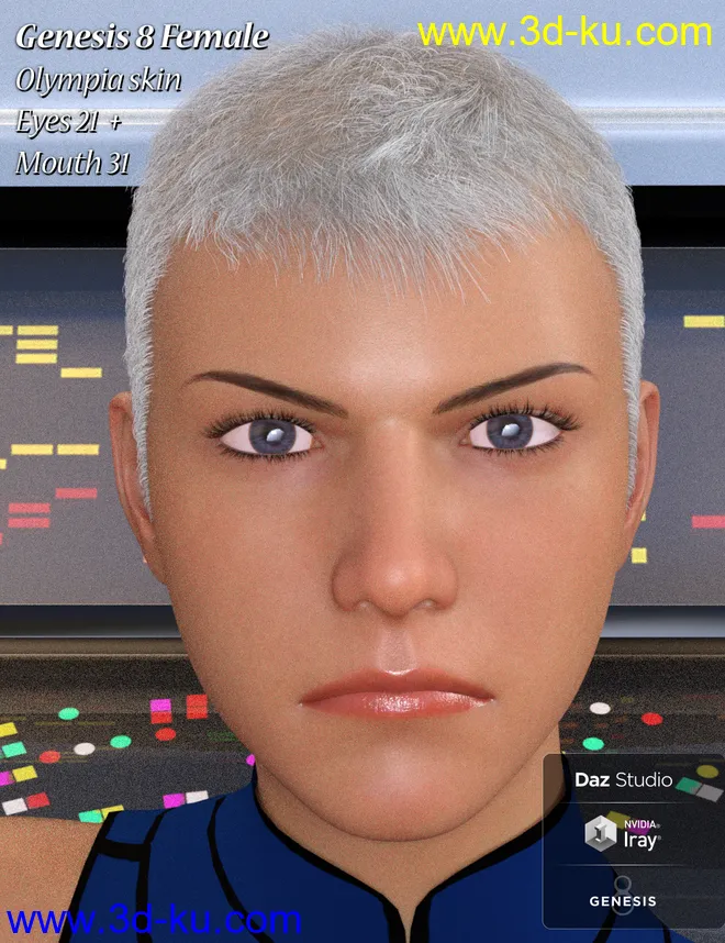 Genesis 8 Female XprssnMagic模型的图片8