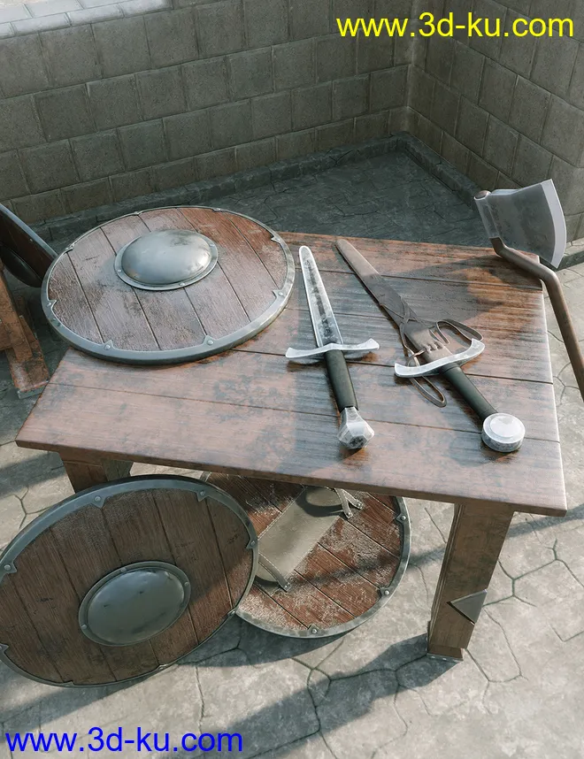 Gladiator Weapons模型的图片1