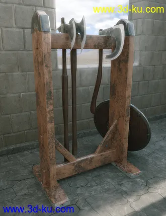 3D打印模型Gladiator Weapons的图片