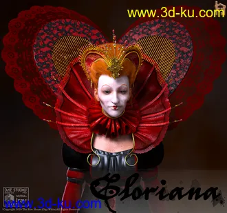 3D打印模型Gloriana Elizabethan Headdress的图片
