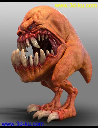 3D打印模型Gnasher的图片