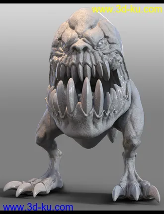 3D打印模型Gnasher的图片