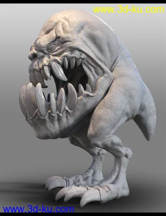 3D打印模型Gnasher的图片