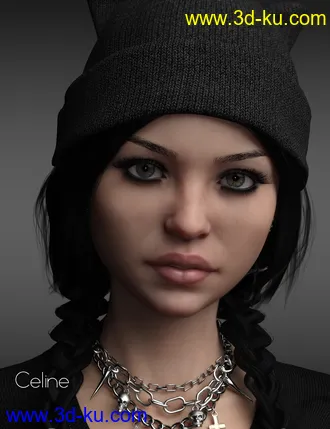 3D打印模型Gorgeous Morphs for Teen Raven 8的图片