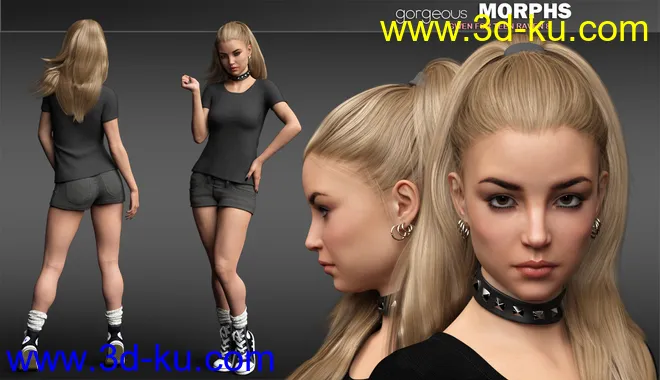 Gorgeous Morphs for Teen Raven 8模型的图片9