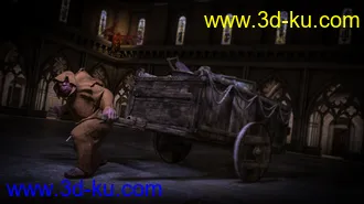 3D打印模型Gothic Courtyard的图片