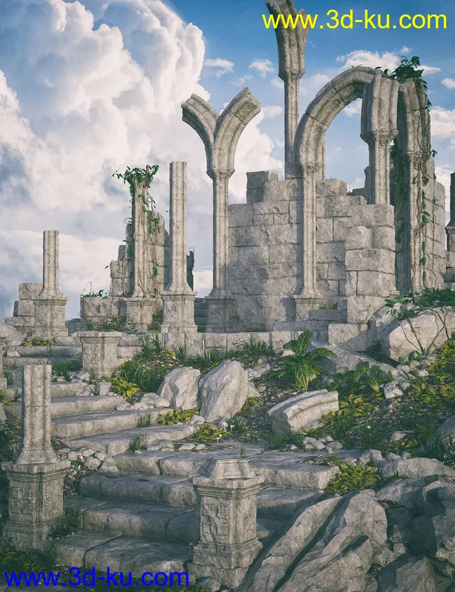 Gothic Ruins 2模型的图片4