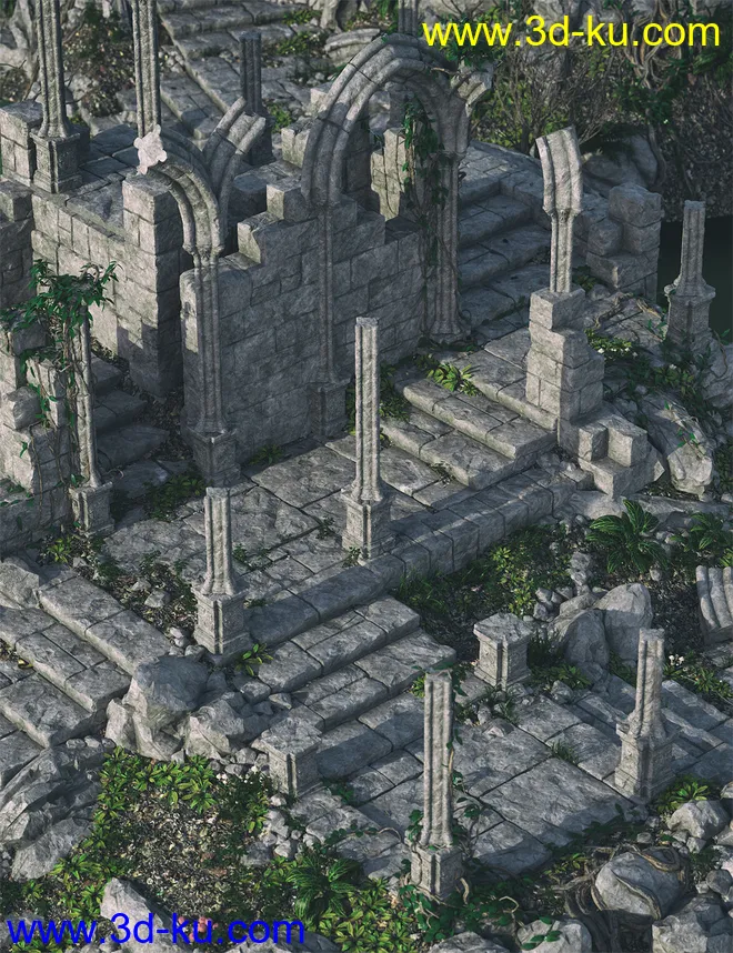 Gothic Ruins 2模型的图片5