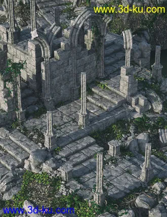 3D打印模型Gothic Ruins 2的图片