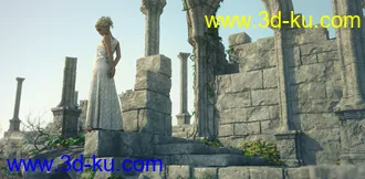3D打印模型Gothic Ruins 2的图片