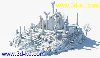 3D打印模型Gothic Ruins 2的图片