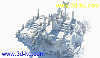 3D打印模型Gothic Ruins 2的图片