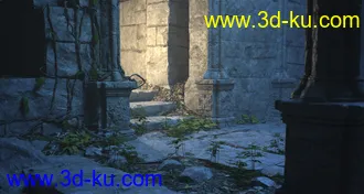 3D打印模型Gothic Ruins 2的图片