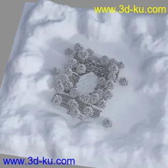 3D打印模型Grassy Hills的图片