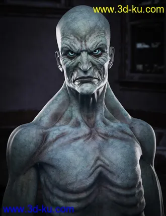 3D打印模型Grave Ghoul HD for Genesis 8 Male的图片