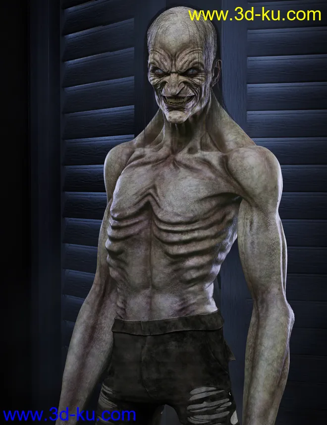 Grave Ghoul HD for Genesis 8 Male模型的图片9