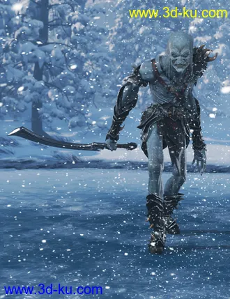 3D打印模型Grave Ghoul HD for Genesis 8 Male的图片