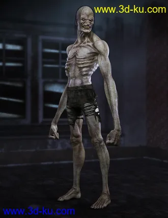 3D打印模型Grave Ghoul HD for Genesis 8 Male的图片