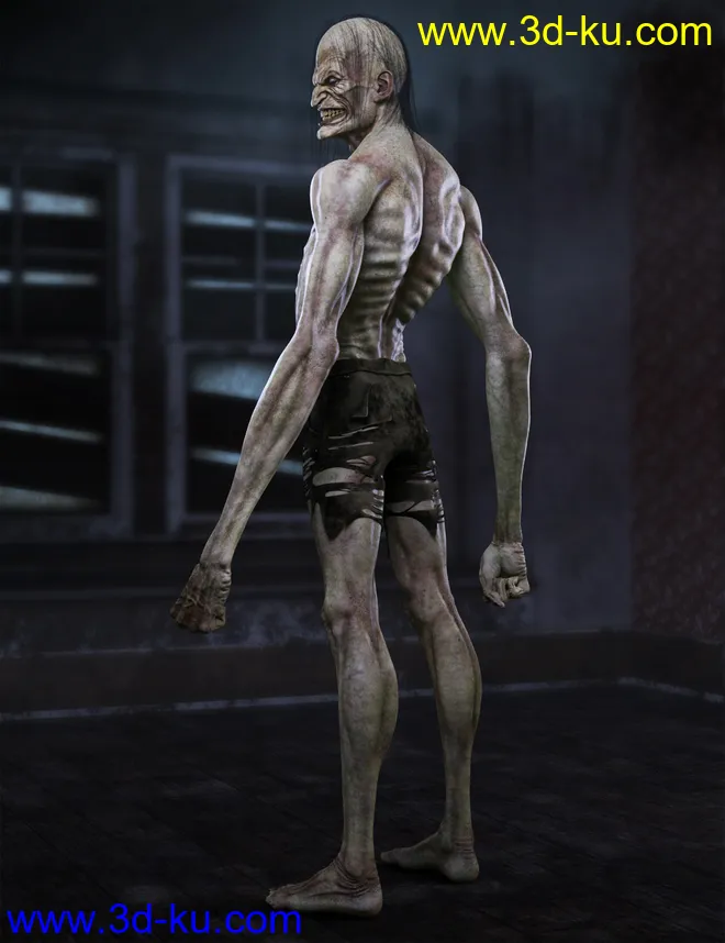 Grave Ghoul HD for Genesis 8 Male模型的图片12