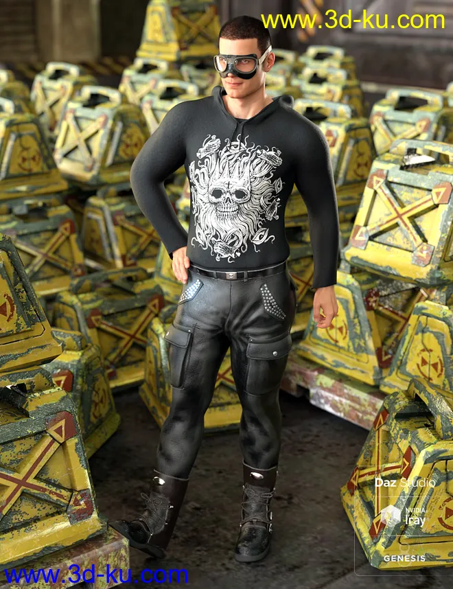 Gruesome Goth - Rebel模型的图片2