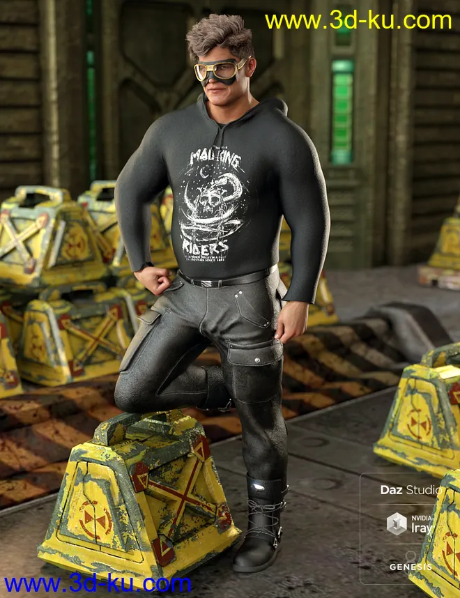 Gruesome Goth - Rebel模型的图片3