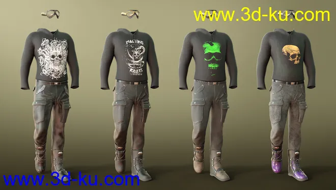 Gruesome Goth - Rebel模型的图片6