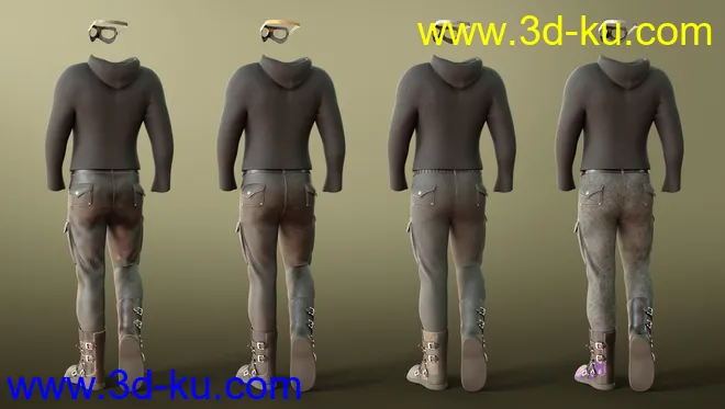 Gruesome Goth - Rebel模型的图片7