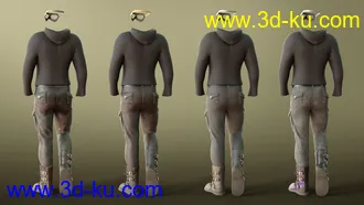 3D打印模型Gruesome Goth - Rebel的图片