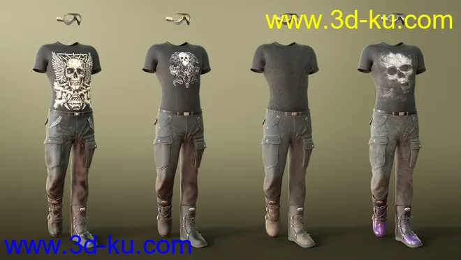 Gruesome Goth - Rebel模型的图片8