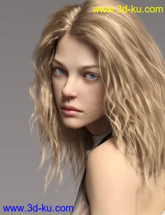 3D打印模型Gudrun HD for Genesis 8 Female的图片