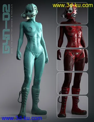 3D打印模型GYN-02 for Genesis 8 Female(s)的图片