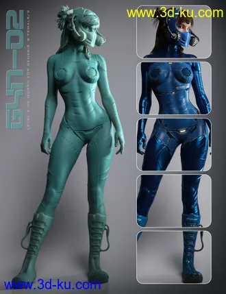 3D打印模型GYN-02 for Genesis 8 Female(s)的图片