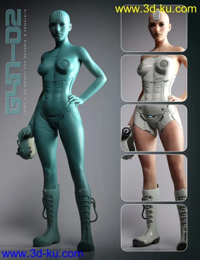 GYN-02 for Genesis 8 Female(s)模型的图片10