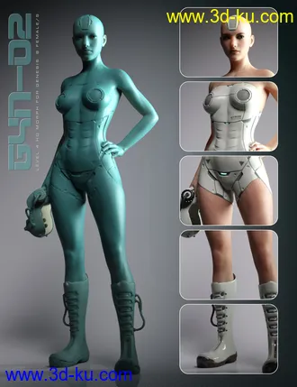 3D打印模型GYN-02 for Genesis 8 Female(s)的图片