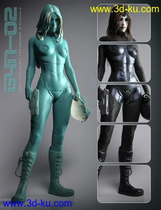 3D打印模型GYN-02 for Genesis 8 Female(s)的图片