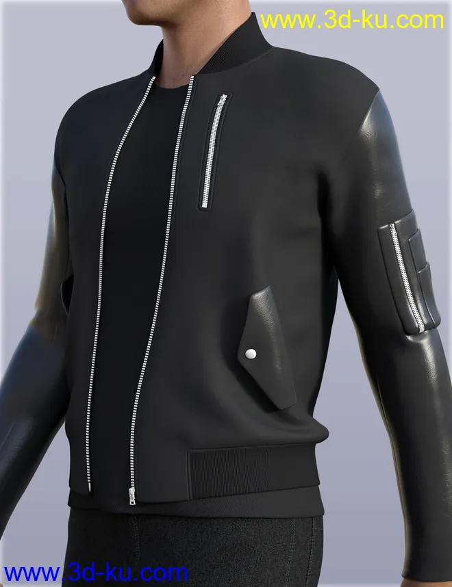H&C Casual B for Genesis 3 Male(s)模型的图片2