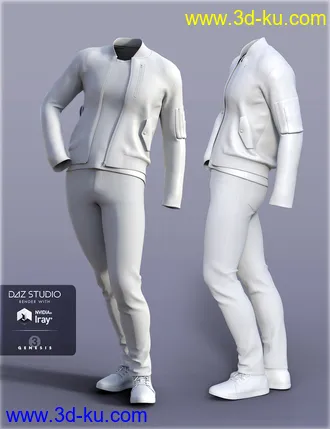 3D打印模型H&C Casual B for Genesis 3 Male(s)的图片