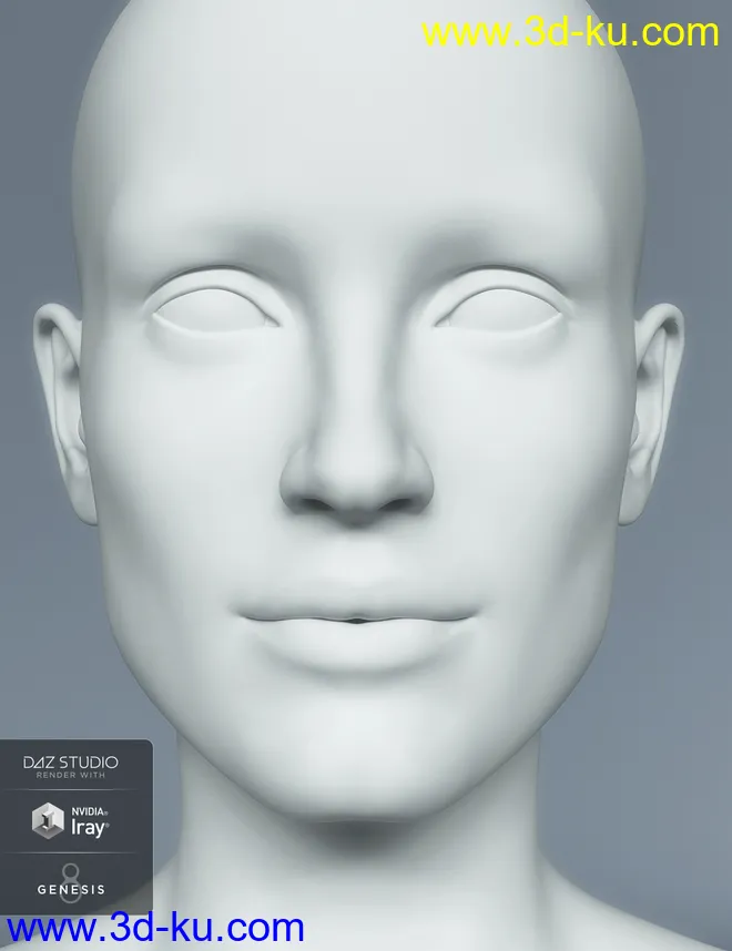 HD Head Morphs for Genesis 8 Female模型的图片2