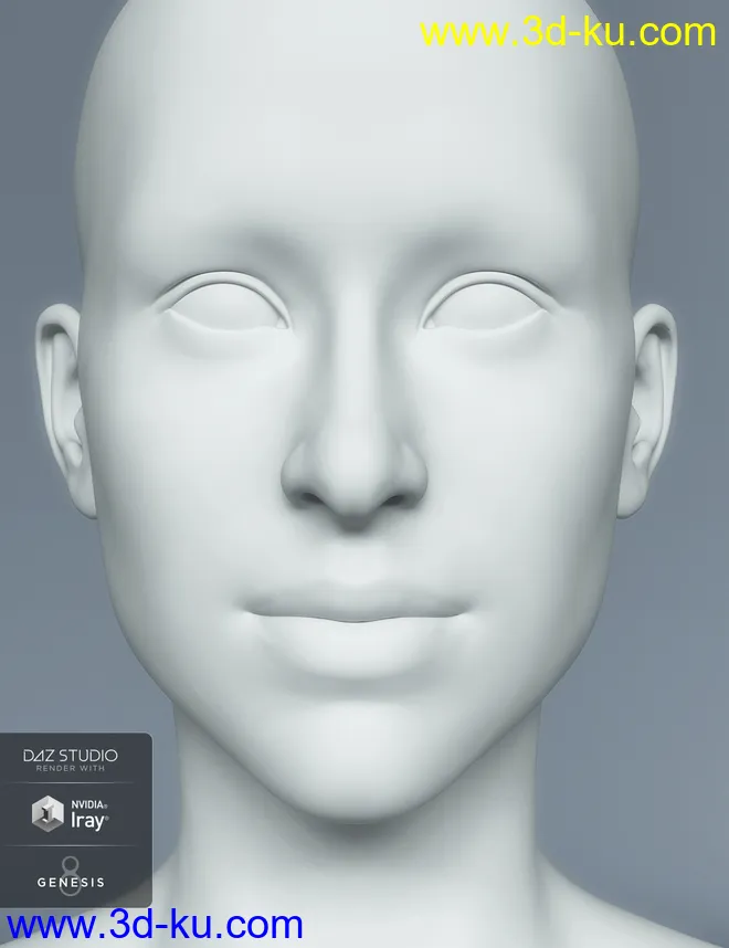 HD Head Morphs for Genesis 8 Female模型的图片4