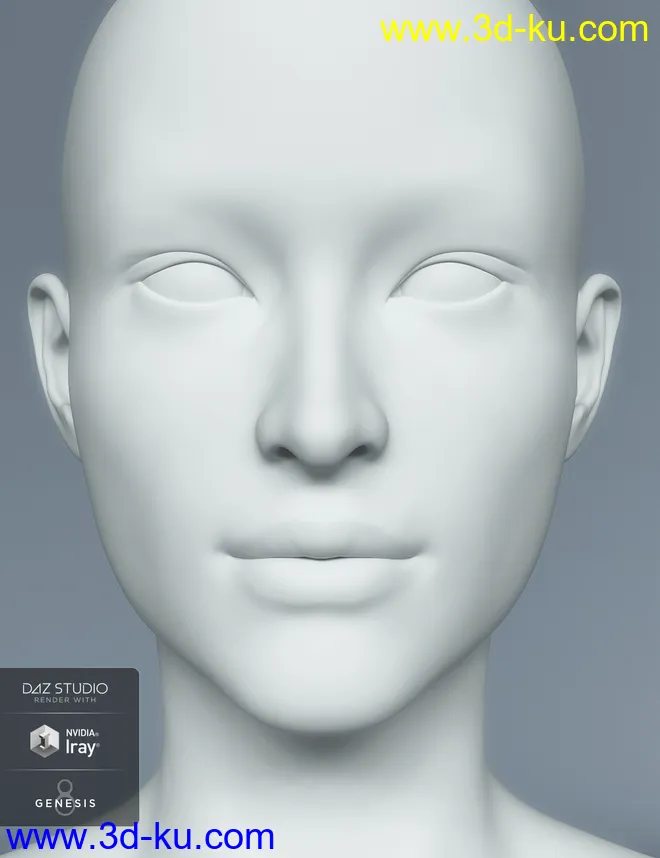 HD Head Morphs for Genesis 8 Female模型的图片5