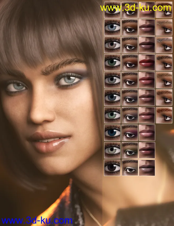Helena HD For Genesis 8 Female模型的图片10