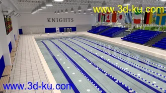 3D打印模型High School Pool的图片