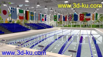 3D打印模型High School Pool的图片