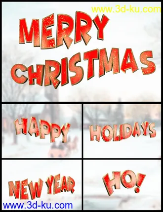 3D打印模型Holiday Cheer的图片